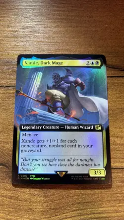 Xande, Dark Mage (Extended Art) FOIL - FINAL FANTASY (FIN) (516) - Image 1