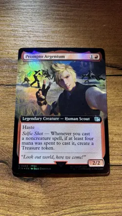Prompto Argentum (Extended Art) FOIL - FINAL FANTASY (FIN) (463) - Image 1