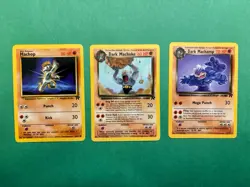 Pokemon TCG Dark Machamp 27/82. NM. Dark Machoke And Team Rocket Machop. - Image 1