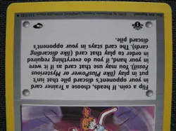 Carte Pokemon Wizards Gym Challenge- Sabrina's Psychic Control 121/132 Edition 1 - Image 3