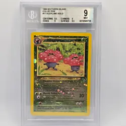 BGS 9 Mint Vileplume Southern Islands Reverse Holo Pokemon 17/18 - Image 1