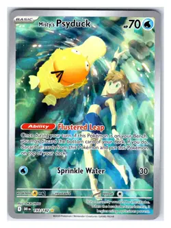 Pokemon TCG - Misty's Psyduck - SV10: Destined Rivals 193/182 Illustration Rare - Image 1