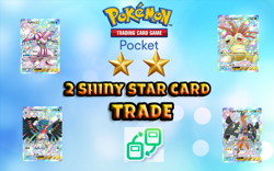 Pokemon TCG Pocket 2 Shiny Star⭐⭐ Card Trade – You Choose the Card! - Image 1