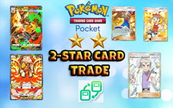 Pokemon TCG Pocket 2 Star ⭐⭐ Card Trade – You Choose the Card! - Image 1