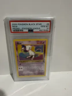 PSA 10 Pokemon Mew #8 – 2000 Black Star Promo GEM MINT - Image 1