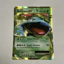 Pokemon Evolutions Holo Ultra Rare Venusaur EX 1/108 MP - Image 1