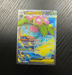 Mega Venusaur ex Illustration Rare 155/132 Me01 Mega Evolution POKEMON NEAR MINT - Image 1