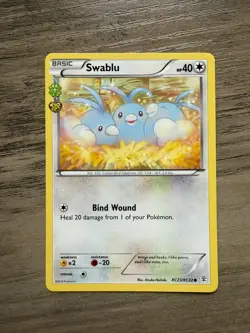 Pokemon TCG Swablu RC23/RC32 Generations: Radiant Collection Common LP - Image 1