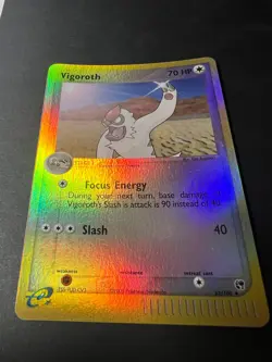 VIGOROTH 52/100 - POKEMON SANDSTORM - REVERSE HOLO - LP - BENT - Image 2