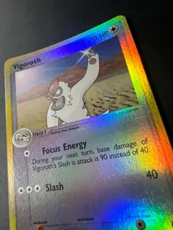 VIGOROTH 52/100 - POKEMON SANDSTORM - REVERSE HOLO - LP - BENT - Image 3