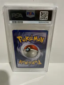 1999 POKEMON BASE SET UNLIMITED YELLOW CHEEKS #58 PIKACHU PSA 10 - Image 2