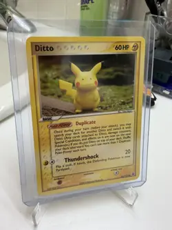 Ditto (Pikachu) 63/113 Pokemon Delta Species LP/NM - Image 1