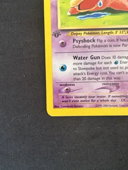 Pokemon Slowpoke 73/111 Neo Genesis Regular 1st Edition - Image 3
