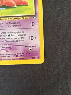 Pokemon Slowpoke 73/111 Neo Genesis Regular 1st Edition - Image 4