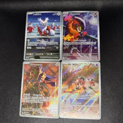 Pokemon Tcg Illustration Rare Full Art Bundle Lot Of 4 - Image 1