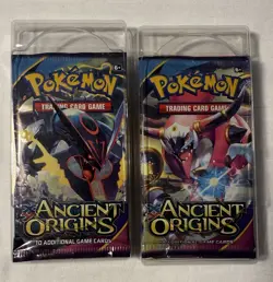 Pokemon TCG XY Ancient Origins Booster Park Art Set Factory Sealed 4 packs - Image 3