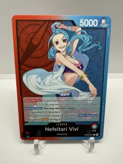Nefeltari Vivi Lead- 001 EB03-001 Extra Booster: One Piece Heroines Edition Foil - Image 1