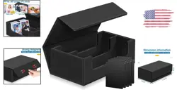 Trading Card Deck Case - Magnetic Card Holder - Fits YuGiOh, MTG, Sport Cards - Image 2