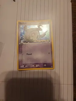 Pokemon Card - Duskull Emerald 46/106 Common Reverse Holo Stamped - Image 1