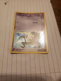 Pokemon Card - Duskull Emerald 46/106 Common Reverse Holo Stamped - Image 3