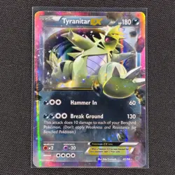 Tyranitar EX - 42/98 - Ultra Rare - Ancient Origins - Pokemon Card - LP - Image 1
