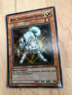 Ryko, Lightsworn Hunter LODT-EN022 Super Rare Unlimited Edition Yugioh Card - Image 1