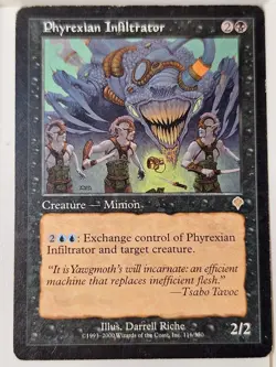 Phyrexian Infiltrator - Invasion - Magic the Gathering MTG Nice! - Image 1