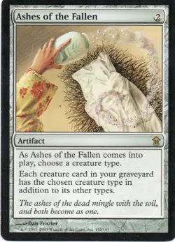 MTG: Saviors of Kamigawa: Ashes of the Fallen: Moderately Played Condition - Image 1