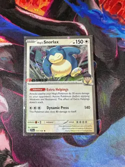 Hop's Snorlax 117/159 EB Games Stamped Cosmos Foil Promo Sealed Pokemon TCG - Image 1