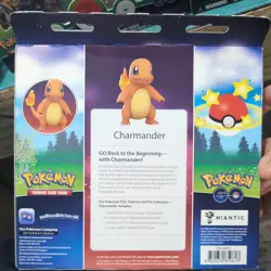 Pokemon TCG: GO Pin Collection Set Of 3 Charmander Bulbasaur Squirtle Sealed New - Image 3