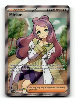SV01: Scarlet & Violet Base Set #238/198 Miriam Ultra Rare,Holo Pokemon - Image 1