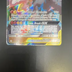Pokemon Reshiram & Zekrom GX TAG TEAM Ultra Rare Sm-Cosmic Eclipse 157/236 Holo - Image 2