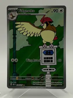 Pokemon Pidgeotto Rare OBF EN Card 208/197 Stage 1 90 HP 2023 - Image 2
