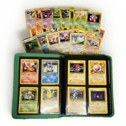 Pokemon Card Binder + Extras Lot - Vintage WOTC & Topps Binder NM-MP - Image 1