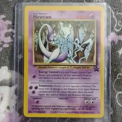 Pokemon Mewtwo Card 12/53 WOTC Promo/Base Set – Vintage Pokemon Card - Image 1