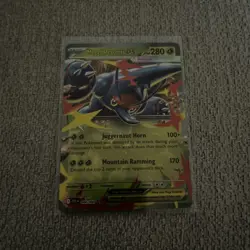 Mega Heracross EX 004/094 Phantasmal Flames Pokemon Card MINT - Image 1
