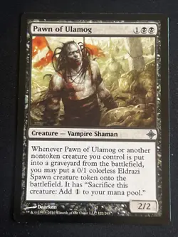 1x Pawn of Ulamog (122) Rise of the Eldrazi LP MTG Magic the Gathering x1 MKE - Image 3