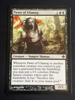 1x Pawn of Ulamog (122) Rise of the Eldrazi LP MTG Magic the Gathering x1 MKE - Image 5