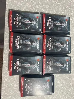 MTG Innistrad: Crimson Vow 7x Booster Draft Pack - Image 1