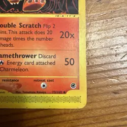 Pokemon TCG Charmeleon Expedition Base Set 73/165 Regular Uncommon - Image 3