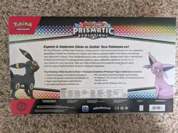 Pokemon TCG Prismatic Evolutions Premium Figure Collection Sealed - Image 2