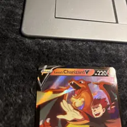 Pokemon TCG Lance's Charizard v SWSH133 Celebrations Black Star Promo MP - Image 3