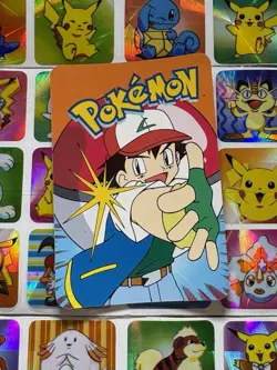 Pokemon 151 Vintage Pocket Monsters Vending HOLO Prism Sticker 2000 Nintendo - Image 5