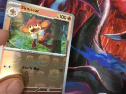 Pokemon TCG Simisear SV: White Flare 015/086 Uncommon Master Ball Holo 100 HP - Image 2