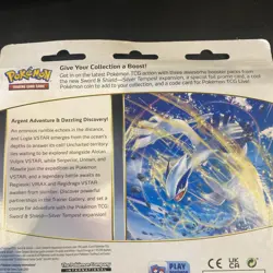 Pokemon TCG Silver Tempest Triple Blister | New & Sealed - Image 3
