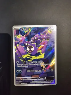 Pokemon TCG Gastly Scarlet & Violet Temporal Forces 177/162 IR NM/MT - Image 1