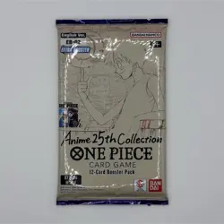Bandai Namco One Piece 25th Collection EB-02 English 12-Card Booster Pack - Image 1