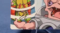 Krang, Master Mind 25/54 Art Series Gold Stamped TMNT MTG Art Card NM/M - Image 2