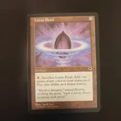 Magic the Gathering MTG card: Lotus Petal Tempest - Image 1