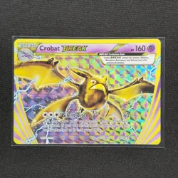 Crobat BREAK - XY181 - Rare BREAK - Black Star Promo - Pokemon Card - NM/M - Image 1
